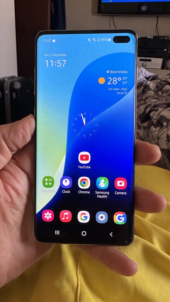 תמונה 6 ,Samsung galaxy s10 plus למכירה בבאר שבע סלולרי  סמארטפונים