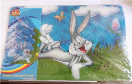 תמונה 1 ,ערכת פלייסמט לשולחן לוניטונס למכירה ברמת גן לבית  כלי אוכל