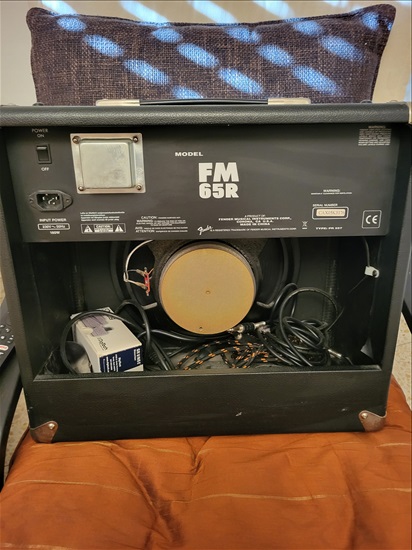 תמונה 2 ,מגבר 65R fender frontman למכירה בירושלים סטריאו ונגנים  מגברים