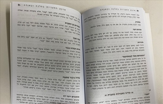 תמונה 7 ,ארבע התעניות ובין המצרים בהלכה למכירה בנתניה ספרות ומאמרים  ספרי עיון ואלבומים