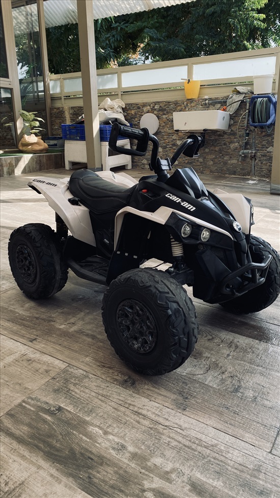 תמונה 2 ,טרקטורון can am למכירה במרחביה-מושב לתינוק ולילד  ממונעים לילדים