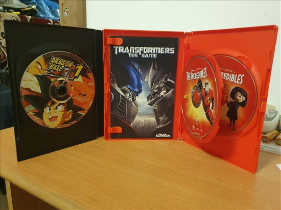 תמונה 2 ,שני סרטי אנימציה DVD למכירה בקרית ים מוסיקה וסרטים  dvd