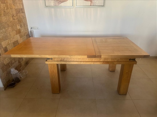 תמונה 5 ,פינת אוכל מעץ מייפל+ 4 כסאות למכירה ברמת גן ריהוט  פינת אוכל
