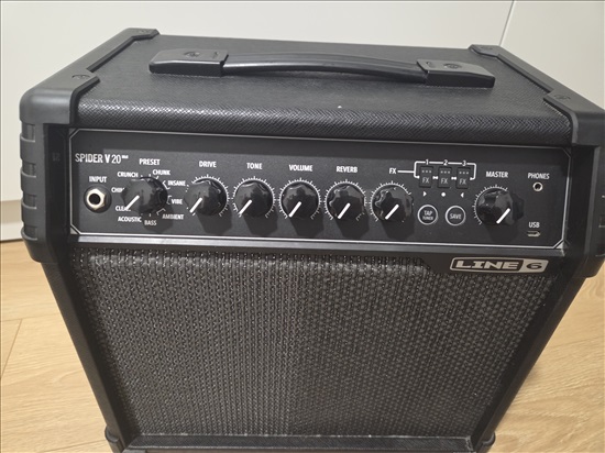 תמונה 2 ,מגבר line 6 spider V20 mkii  למכירה בהוד השרון כלי נגינה  מגבר