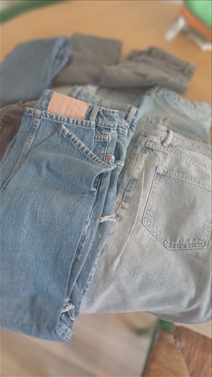 תמונה 1 ,6ג'ינסים של ZARA  מידה 36*  למכירה בבת ים ביגוד ואביזרים  ג'ינסים ומכנסיים