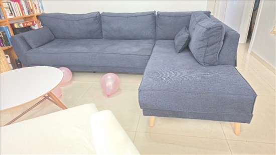 תמונה 5 ,ספה פינתית עם שזלונג למכירה בגאולים ריהוט  כורסאות