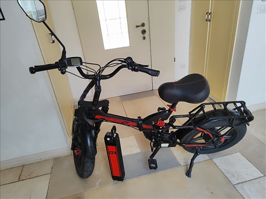 תמונה 2 ,אופניים חשמליים שיכוך מלא למכירה בתרום אופניים  אופניים חשמליים