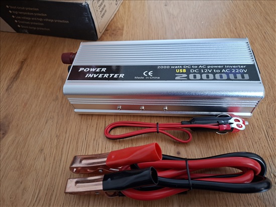 תמונה 4 ,ממיר מתח 2000W אל 12V על220V למכירה בבאר יעקוב קמפינג ונופש  אביזרים לרכב שטח