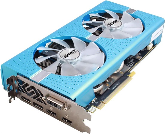 תמונה 1 ,כרטיס מסך RADEON RX 580 8GB למכירה בבאר יעקב מחשבים וציוד נלווה  כרטיס מסך