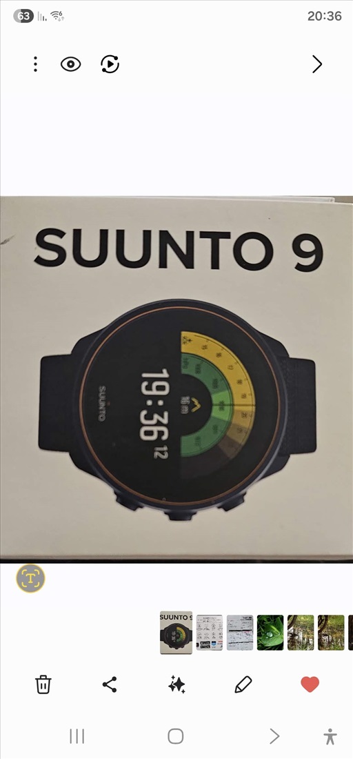 תמונה 1 ,שעון suunto 9 baro למכירה בהיוגב ציוד ספורט  אביזרי ספורט