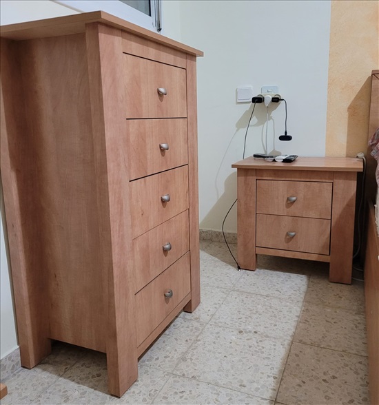 תמונה 3 ,חדר שינה עם שידות, קומודה 6מר4 למכירה במודיעין מכבים רעות ריהוט  חדרי שינה