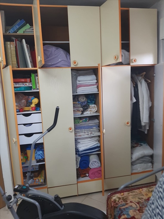 תמונה 2 ,ארון בגדים לבן פורמייקה למכירה בירושלים ריהוט  ארונות