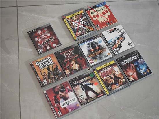 תמונה 1 ,PS3 games למכירה בראשון לציון משחקים וקונסולות  פלייסטיישן 3