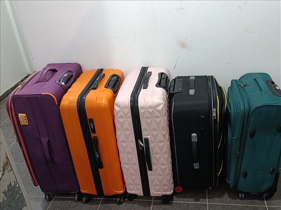 תמונה 6 ,סט 3  מיזוודות למכירה בנשר למטייל ולמתגייס  מזוודות ותיקים