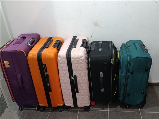 תמונה 7 ,סט 3  מיזוודות למכירה בנשר למטייל ולמתגייס  מזוודות ותיקים