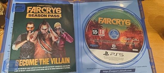 תמונה 1 ,Far Cry 6 למכירה בחיפה משחקים וקונסולות  פלייסטיישן 5