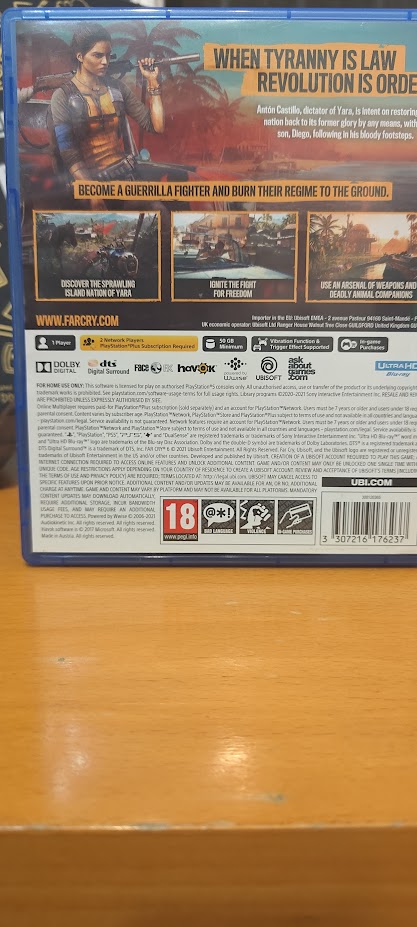 תמונה 4 ,Far Cry 6 למכירה בחיפה משחקים וקונסולות  פלייסטיישן 5