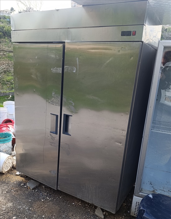 תמונה 1 ,מקפיא נירוסטה מסחרי 2 דלתות למכירה בירושלים מוצרי חשמל  מקפיא