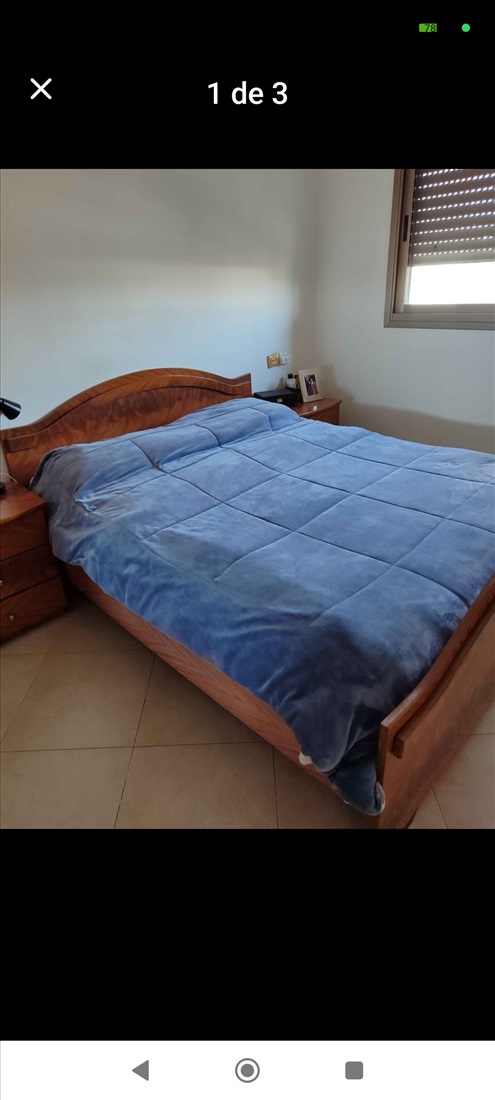 תמונה 1 ,מיטה מזרן ושידות  למכירה בקרית  השרון  ריהוט  חדרי שינה