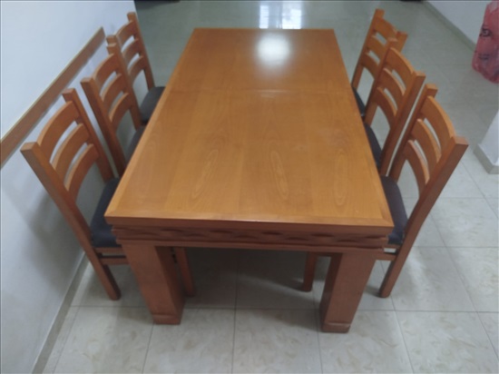 תמונה 1 ,שולחן אוכל +6 כסאות למכירה בחולון ריהוט  פינת אוכל