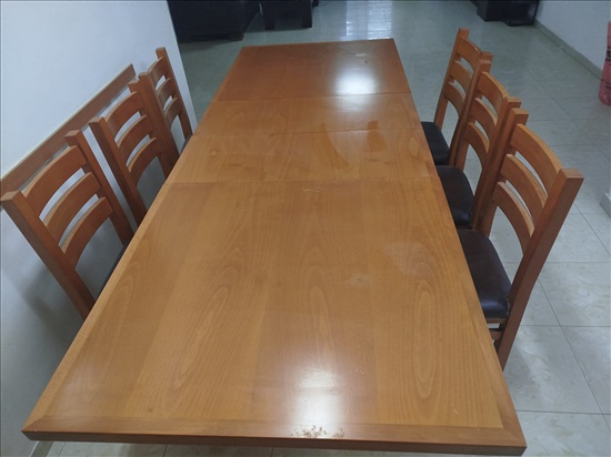 תמונה 3 ,שולחן אוכל +6 כסאות למכירה בחולון ריהוט  פינת אוכל