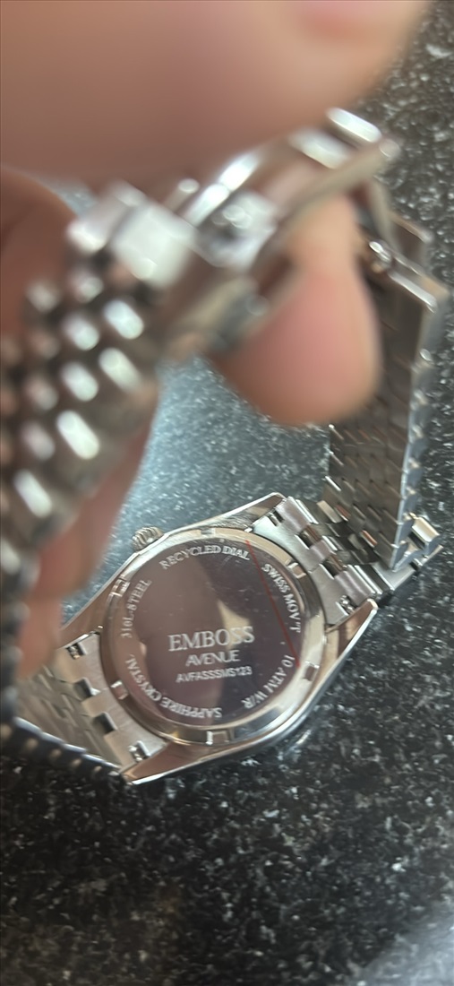 תמונה 2 ,שעון emboss מקורי למכירה בירושלים תכשיטים  שעונים