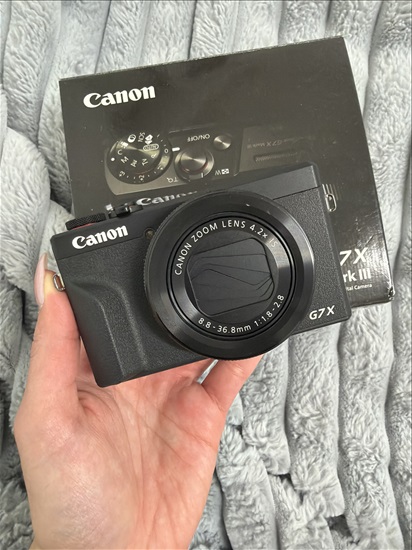 תמונה 4 ,Canon g7x mark iii למכירה במג'דל שמס צילום  מצלמה דיגיטלית