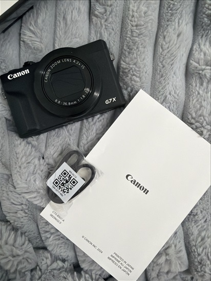 תמונה 5 ,Canon g7x mark iii למכירה במג'דל שמס צילום  מצלמה דיגיטלית