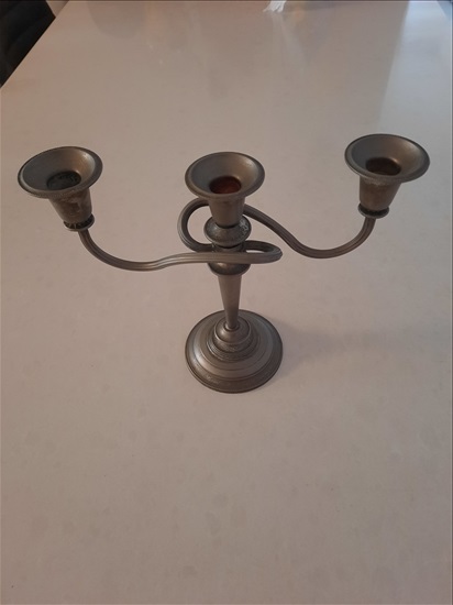 תמונה 3 ,פמוט שלושה קנים למכירה בבת ים יודאיקה  אחר
