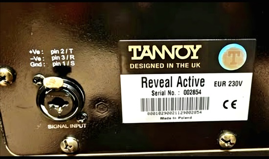 תמונה 8 ,👌מוניטורים מוגברים של TANNOY  למכירה בתל אביב סטריאו ונגנים  רמקולים