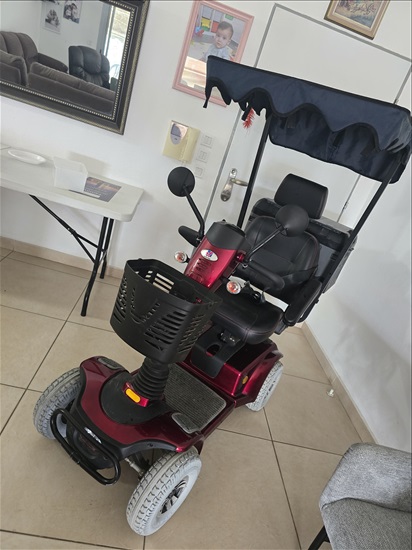 תמונה 3 ,קלנועית של חברת ריידר כחדשה! למכירה בבאר יעקב ציוד סיעודי/רפואי  קלנועית