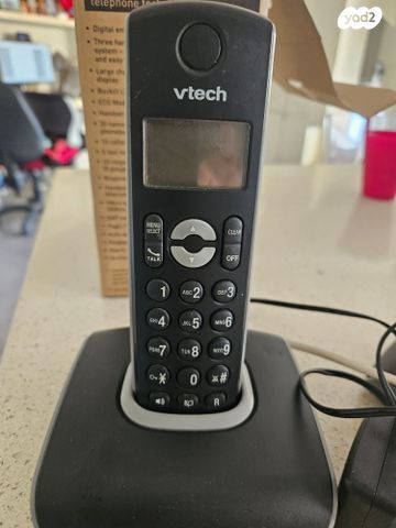 תמונה 3 ,טלפון אלחוטי+2 שלוחות למכירה בכפר סבא מוצרי חשמל  טלפון אלחוטי