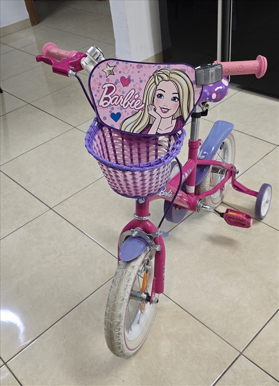 תמונה 2 ,אופניים ברבי 12 אינץ למכירה בכרמיאל אופניים  אופני ילדים