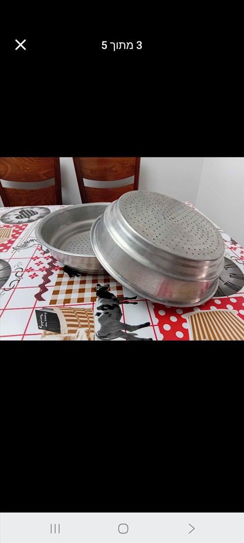 תמונה 3 ,זוג מסננות וינטאג ענקיות למכירה בקרית אתא אספנות  ענתיקות