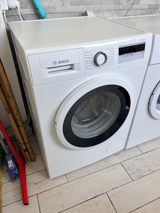 תמונה 2 ,מכונת כביסה Bosch 7 ק״ג למכירה בחדרה מוצרי חשמל  מכונת כביסה