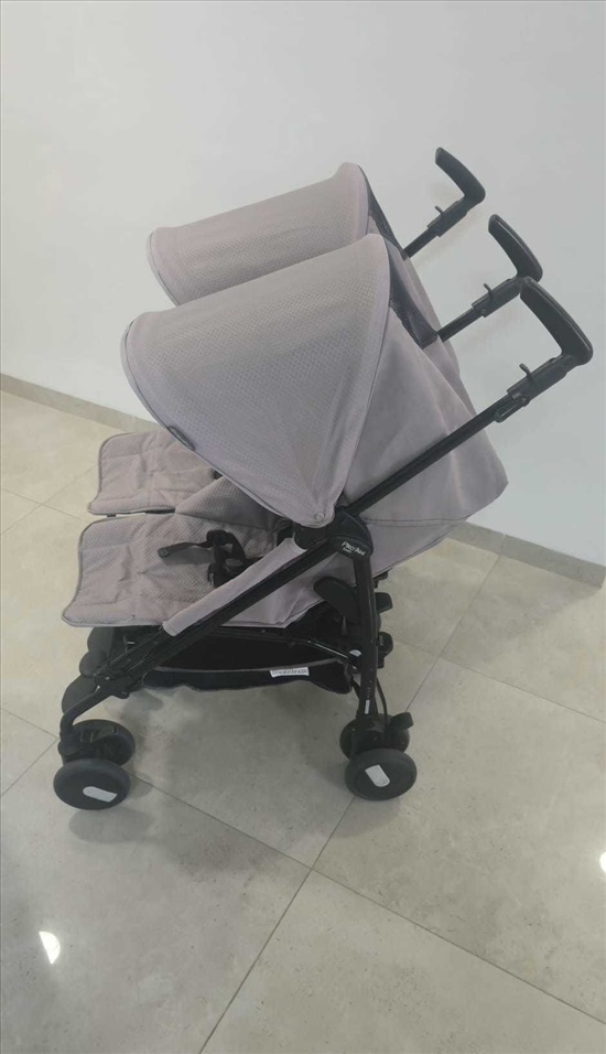 תמונה 2 ,עגלת תאומים PEG PEREGO למכירה בעפולה לתינוק ולילד  עגלות ועגלות טיול
