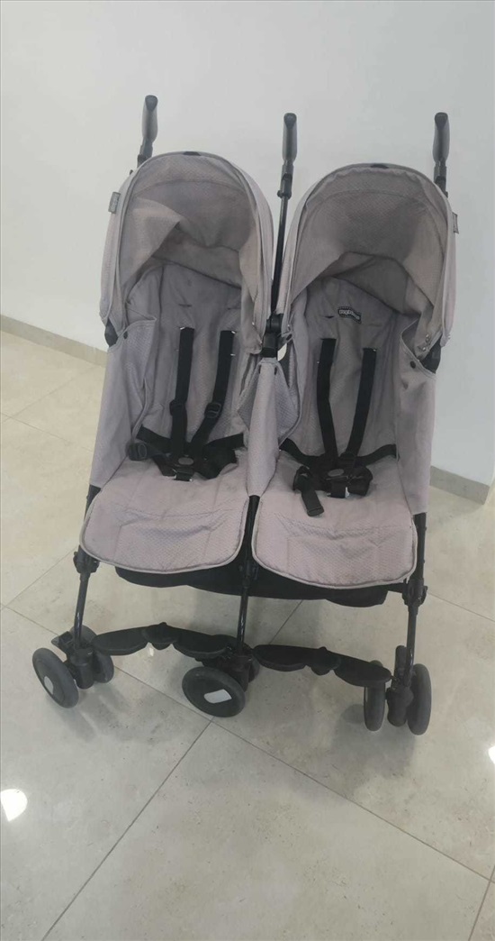 תמונה 1 ,עגלת תאומים PEG PEREGO למכירה בעפולה לתינוק ולילד  עגלות ועגלות טיול