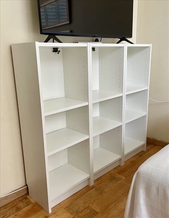תמונה 2 ,Ikea, ארון מדף ספרים, 3* למכירה ברעננה ריהוט  ספריה