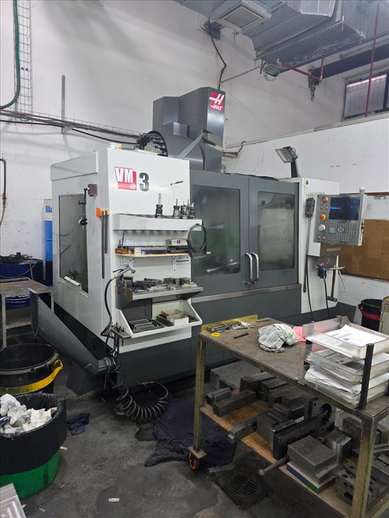 תמונה 1 ,כרסומת CNC HAAS VM3, שנת 2016  למכירה באשדוד ציוד לתעשייה  מכונות