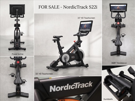 תמונה 1 ,NordicTrack Commercial S22i למכירה בתמרת ציוד ספורט  אביזרי ספורט