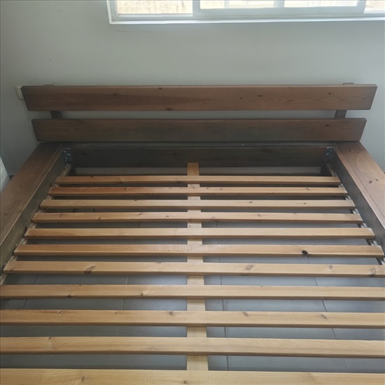 תמונה 4 ,בסיס מיטה עץ מלא 160X200 למכירה בניצני עוז ריהוט  מיטות