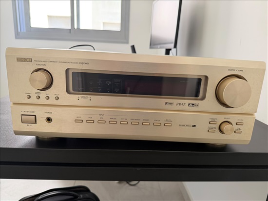 תמונה 3 ,DENON AVR-3801 למכירה ברמת אביב סטריאו ונגנים  רסיבר