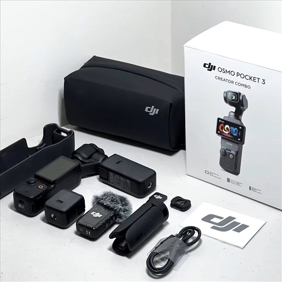 תמונה 1 ,DJI Osmo Pocket 3 למכירה בראש העין צילום  מצלמת וידאו