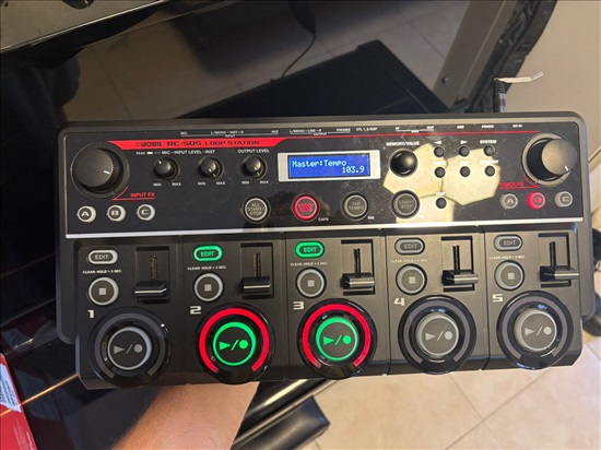 תמונה 1 ,לופר Looper Boss RC-505 למכירה בחולון כלי נגינה  אלקטרוניקה