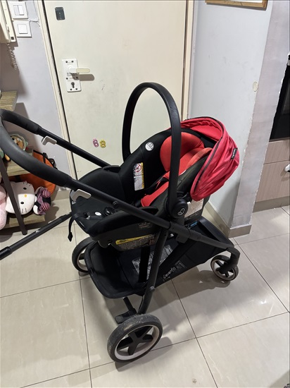 תמונה 2 ,עגלת Evenflo Pivot+סלקל מקורי למכירה בחולון לתינוק ולילד  עגלות ועגלות טיול