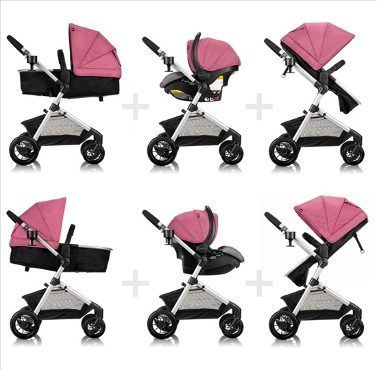 תמונה 6 ,עגלת Evenflo Pivot+סלקל מקורי למכירה בחולון לתינוק ולילד  עגלות ועגלות טיול