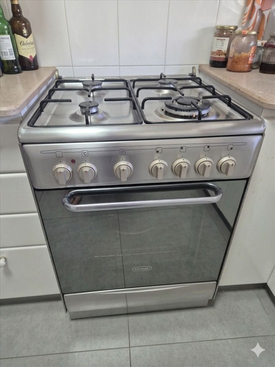 תמונה 1 ,תנור משולב כיריים של דלונגי למכירה בחיפה מוצרי חשמל  תנור אפייה