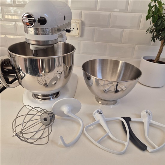 תמונה 2 ,מיקסר KitchenAid Artisan 4.8  למכירה בקריית גת מוצרי חשמל  בלנדר ומיקסר