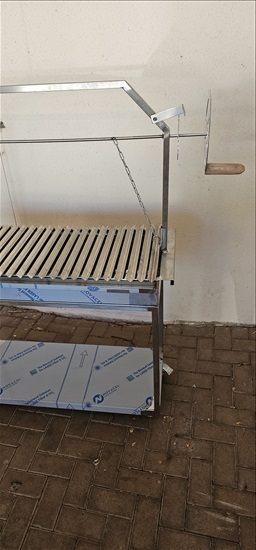 תמונה 5 ,מנגל ארגנטינאי עשוי נירוסטה למכירה בהרצליה לגינה  מנגל
