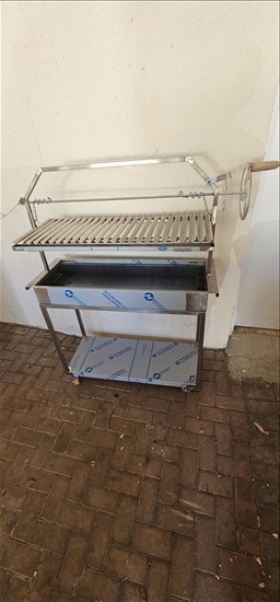 תמונה 2 ,מנגל ארגנטינאי עשוי נירוסטה למכירה בהרצליה לגינה  מנגל